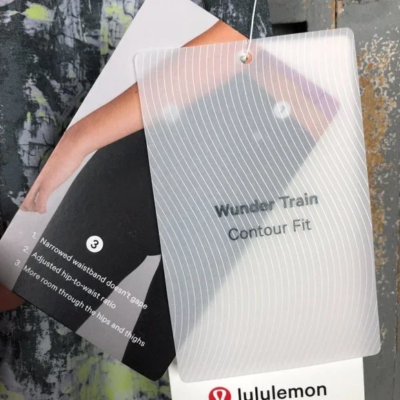 Lululemon Wunder Train HR Tight 25" Contour Fit Sz 2 NWT - Picture 7 of 15